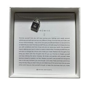 Bryan Anthony's‎ Promise Necklace New in Box